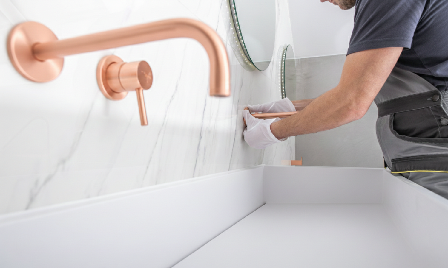 Bathroom installatioin